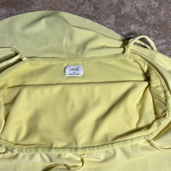 Wilfred  bathing suit ,one piece,size M, yellow 
Overlay frill, - Picture 12 of 14